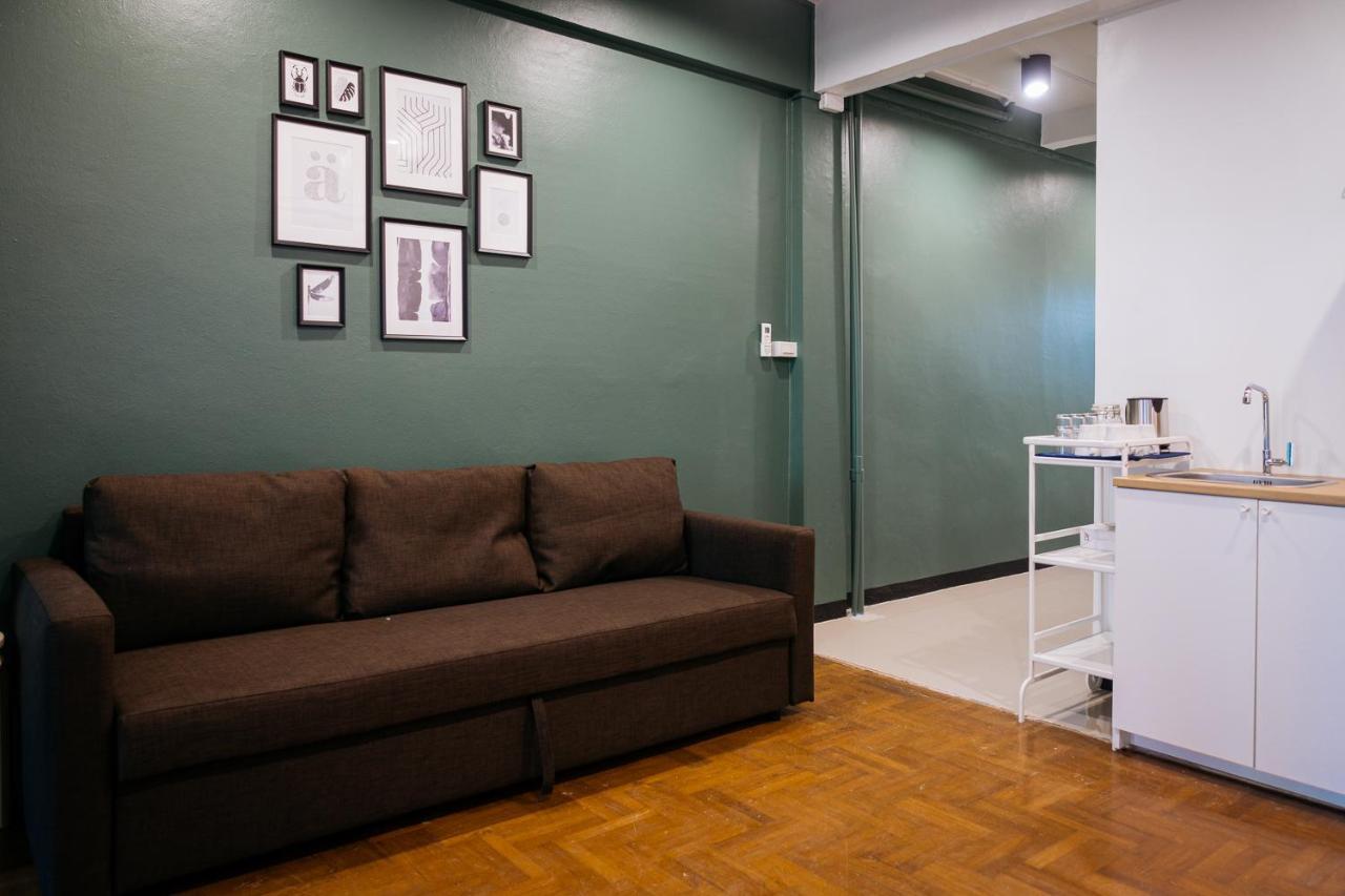 T3 Two Bedrooms Wifi Full Kitchen 1 Min To Bts Bangkok Exterior photo
